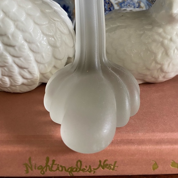 Vintage BALOS Mouthblown Art Glass “Lovebirds” Figurine - Picture 13 of 15